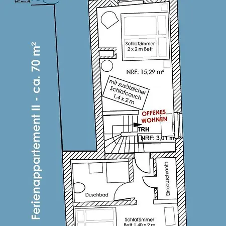 Lägenhet Stadthuuske Emden
